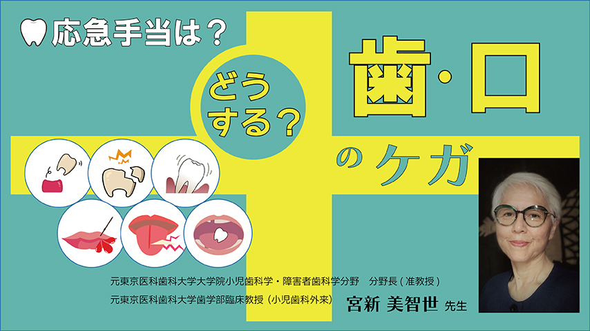 JS087 どうする？　歯・口のケガ～応急手当は？～